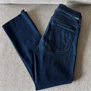 MOTHER Insider Crop Step Fray 27